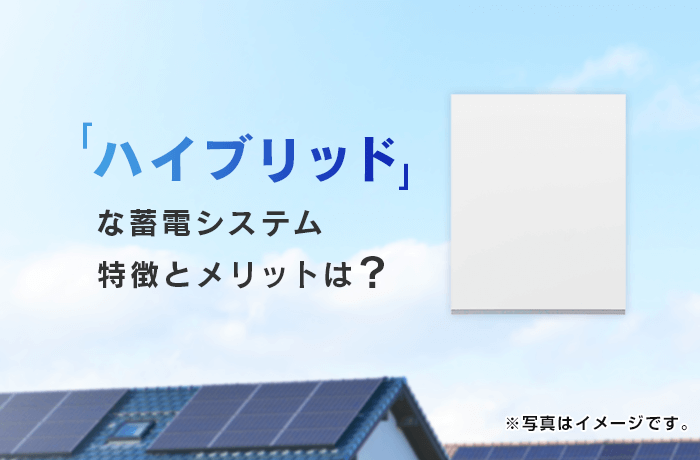 ハイブリッド蓄電システム