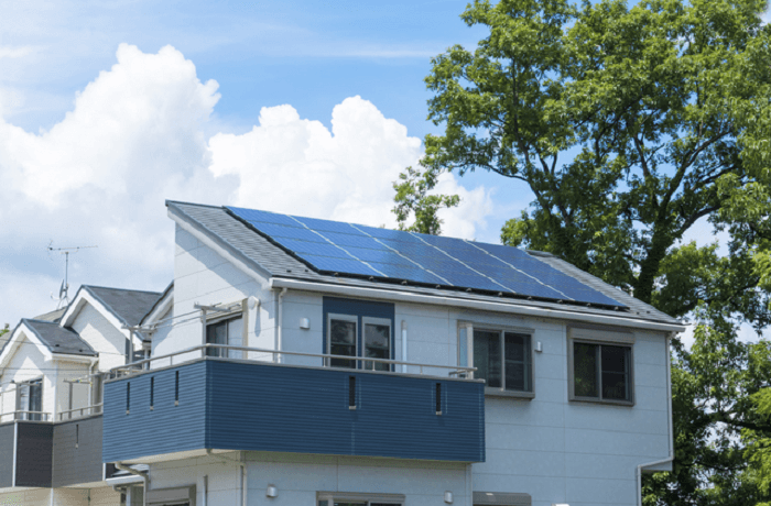 家庭用太陽光発電の設置