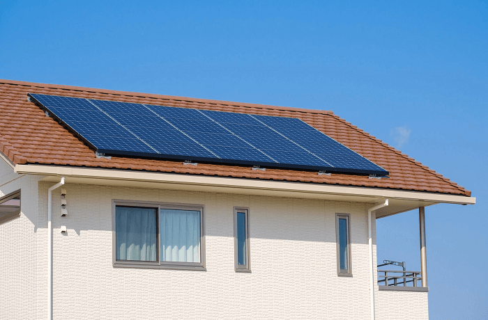 太陽光発電屋根の面積