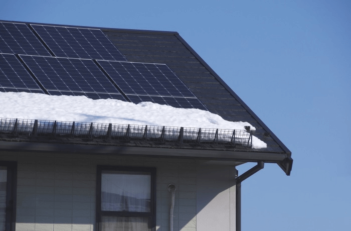 雪国の太陽光発電