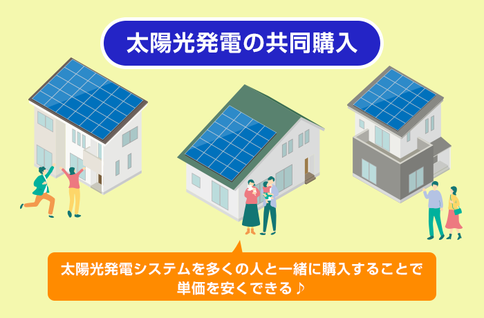 太陽光発電の共同購入