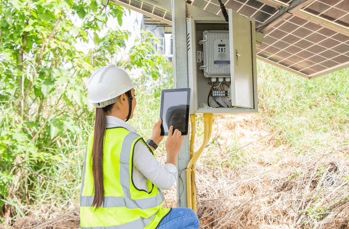 太陽光発電システムのパワコン