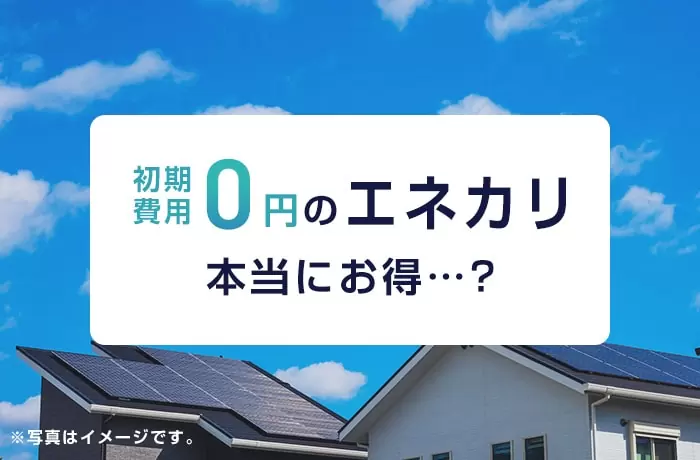 エネカリってどんなサービス？毎月の利用料やメリット・デメリットを紹介！
