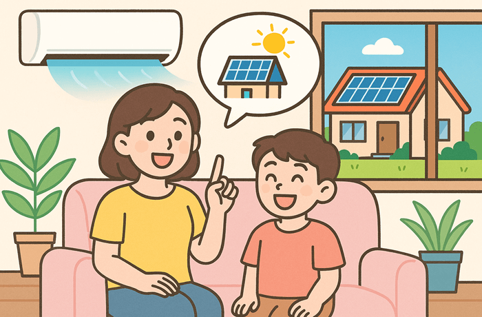 太陽光発電でエネルギーの自立