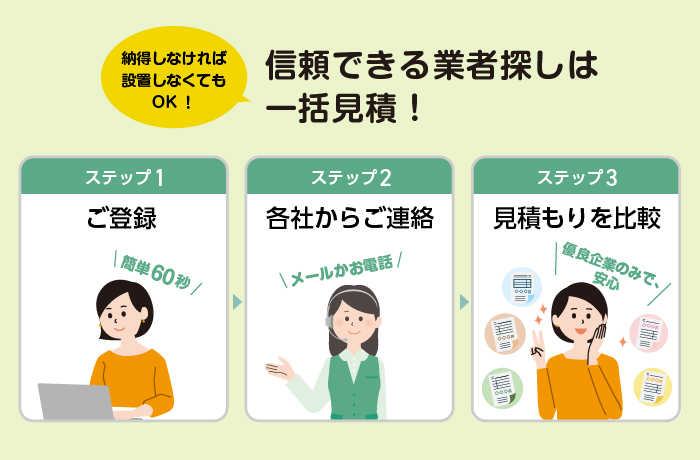 一括見積りサービス